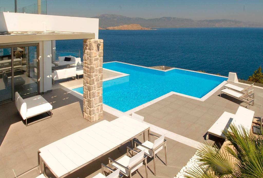 Villa Soligia Blue Pefkali Ngoại thất bức ảnh